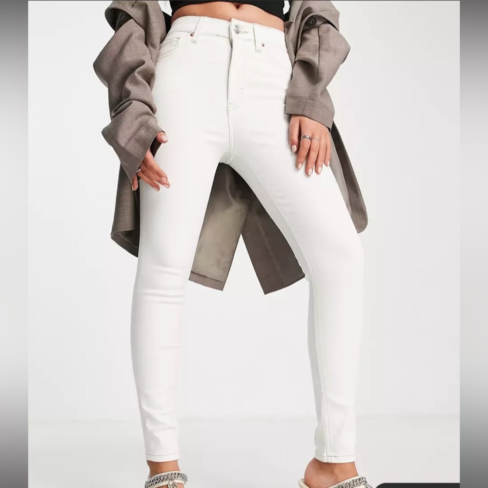 White topshop jeans